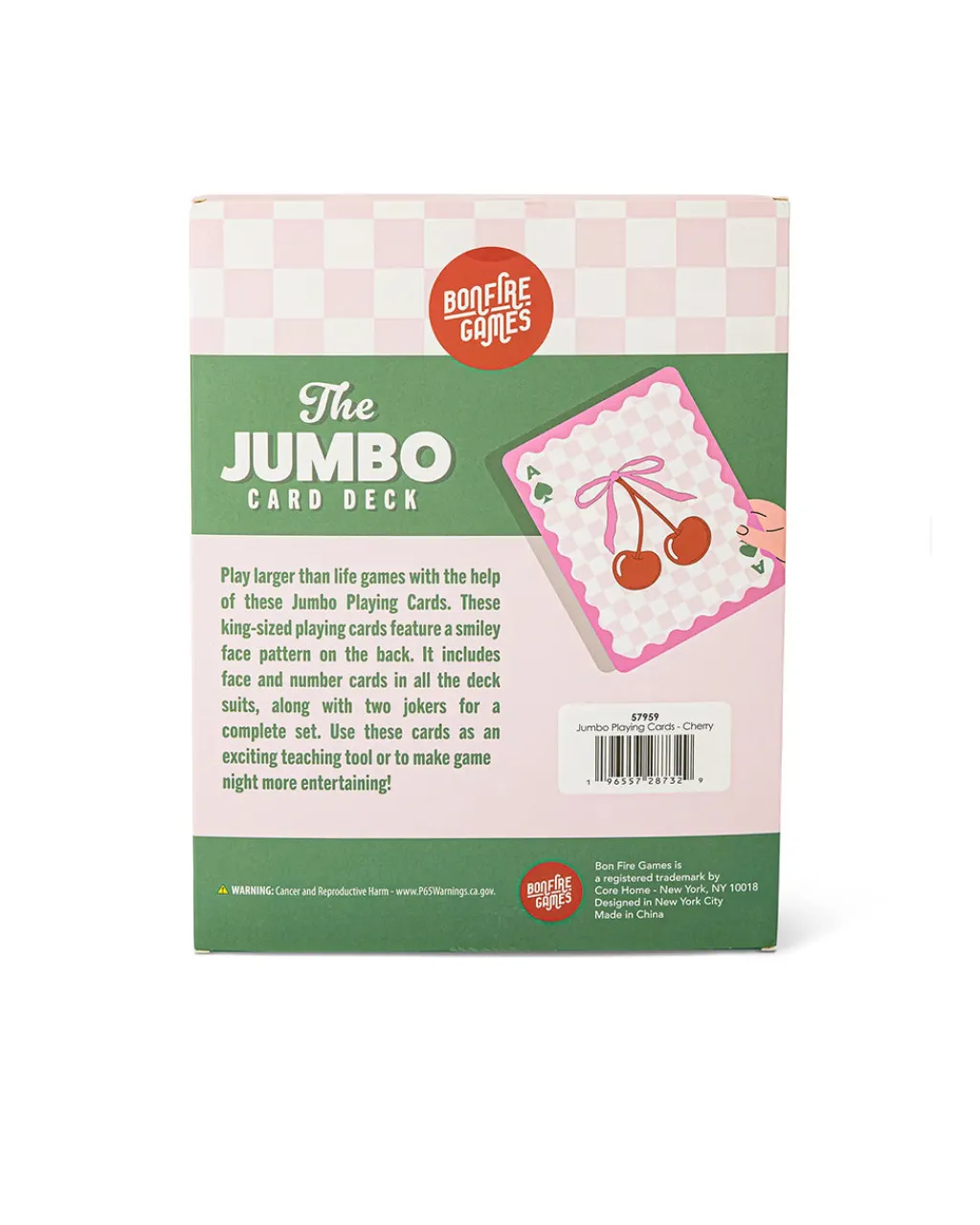 Core Home Jumbo Playing Card Deck - Cherry