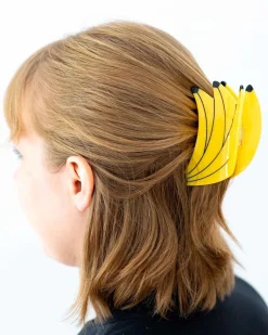 Jenny Lemons Large Bunch Hair Claw Banana Outlet