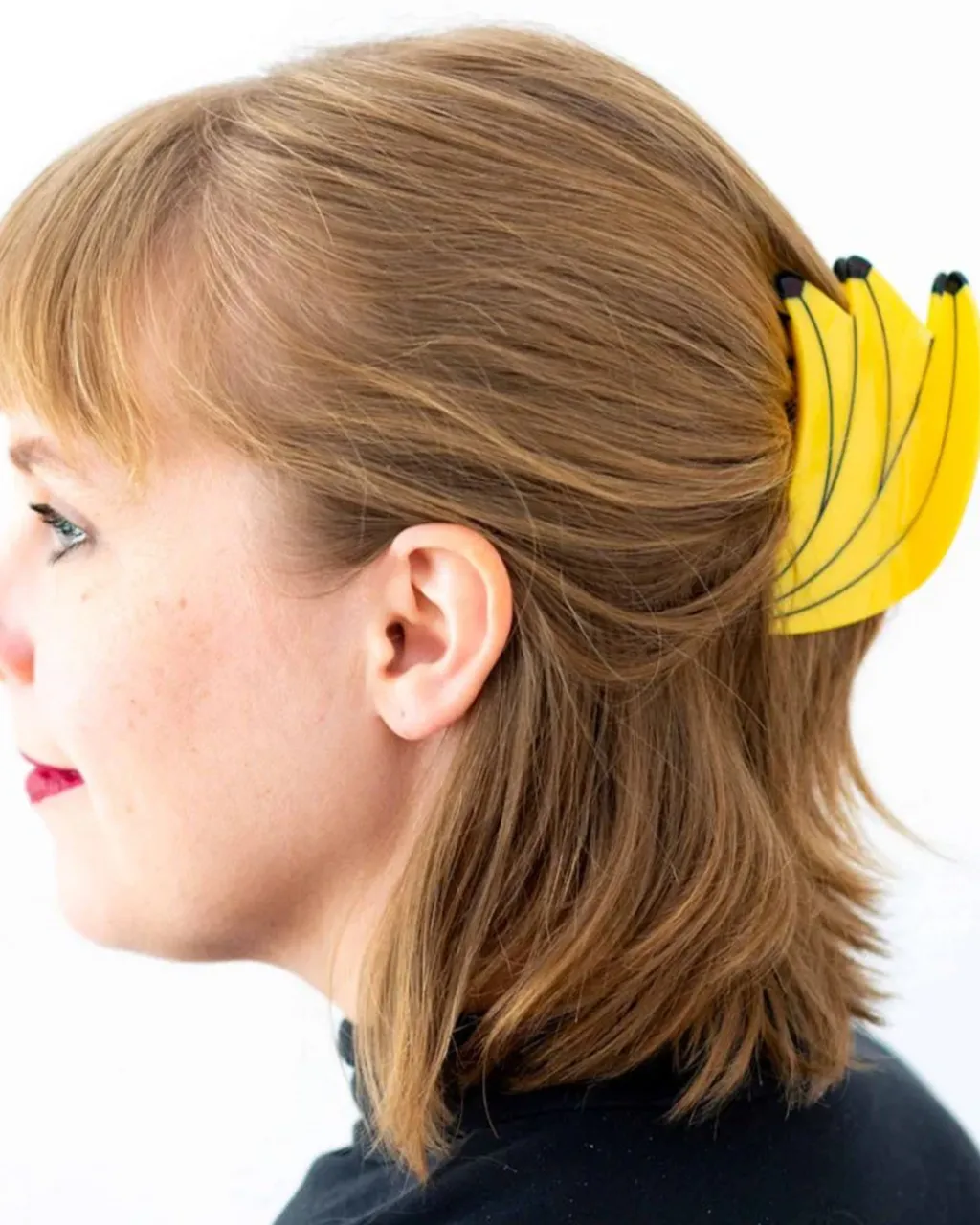 Jenny Lemons Large Bunch Hair Claw Banana Outlet