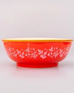 ban.do Large Ceramic Serving Bowl - Garden Large Garden Discount