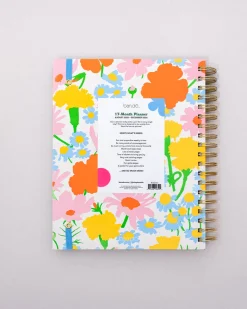ban.do Large 17-Month Academic Planner - Ivory Floral Online