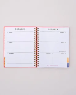 ban.do Large 17-Month Academic Planner - Ivory Floral Online