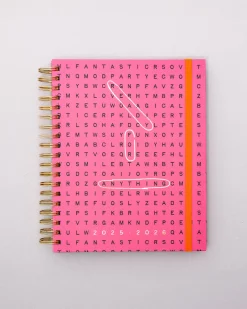 ban.do Large 17-Month Academic Planner - Word Search Discount