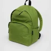 Baggu Large Nylon Backpack - Green Juice Hot