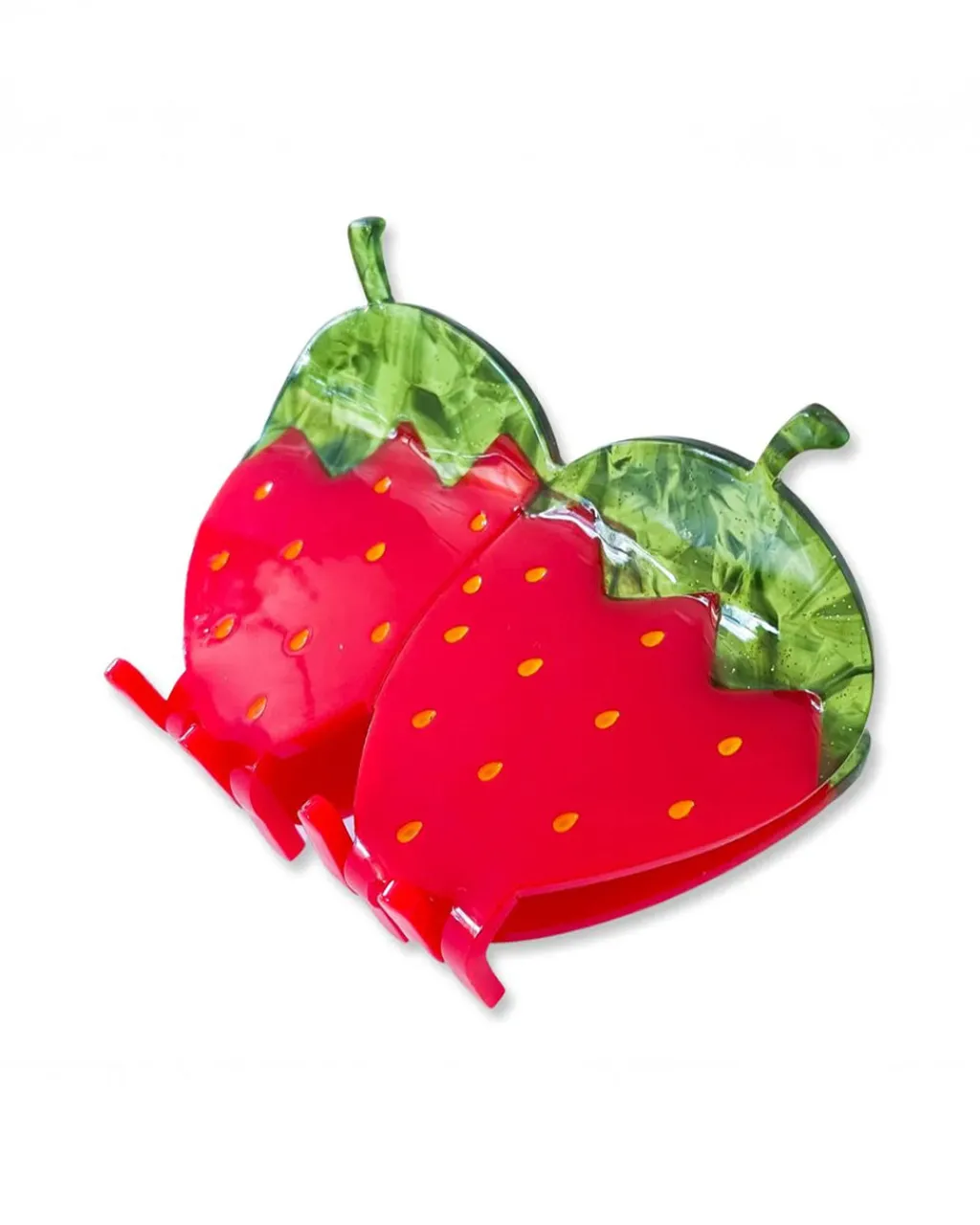 Jenny Lemons Large Red Hair Claw Strawberry Best