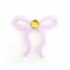 Kailo Chic Lavender Thin Bow Acrylic Candle Holder Outlet
