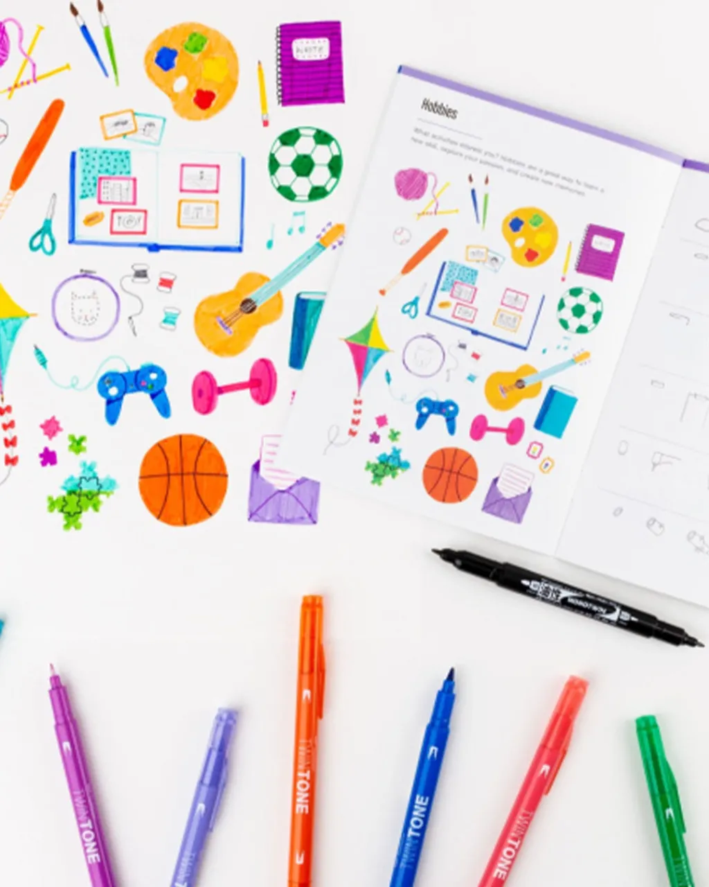 Tombow Learn To Doodle Kit