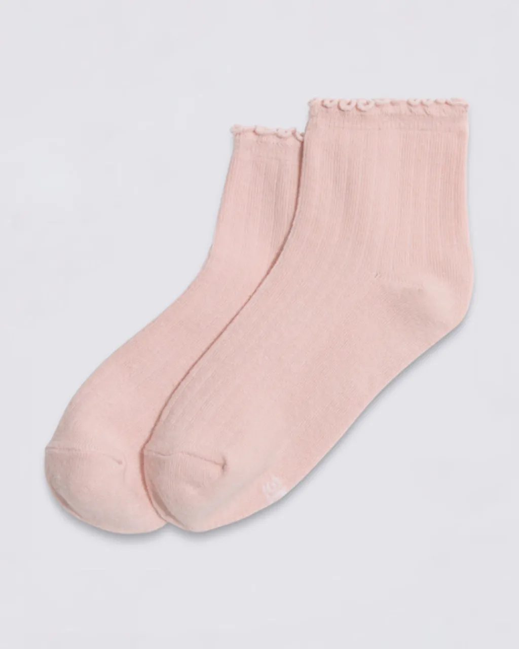 Vans Lettuce Have It Half Crew Socks - Sepia Rose Hot