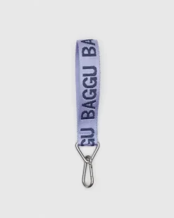 Baggu Logo Keychain - Dusty Lilac Online