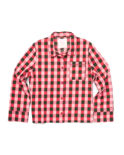 ban.do Long Sleeve Leisure Shirt - buffalo plaid