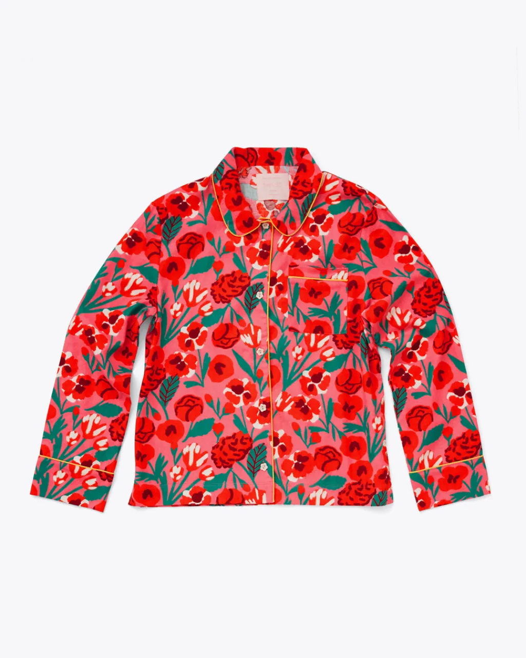 ban.do Long Sleeve Leisure Shirt - pink las flores Hot