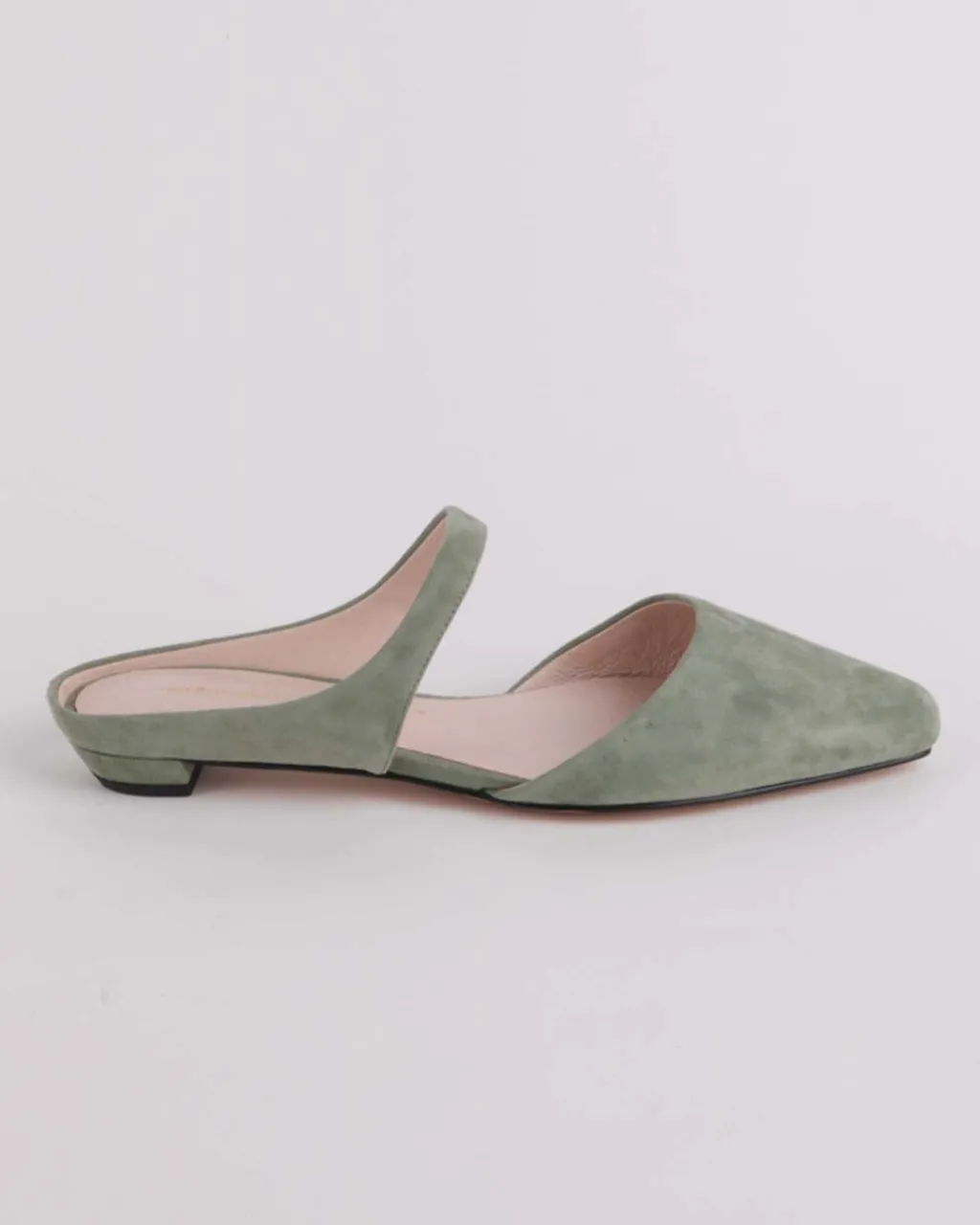 Intentionally Blank Lourdes Slide On Mule - Sage Best