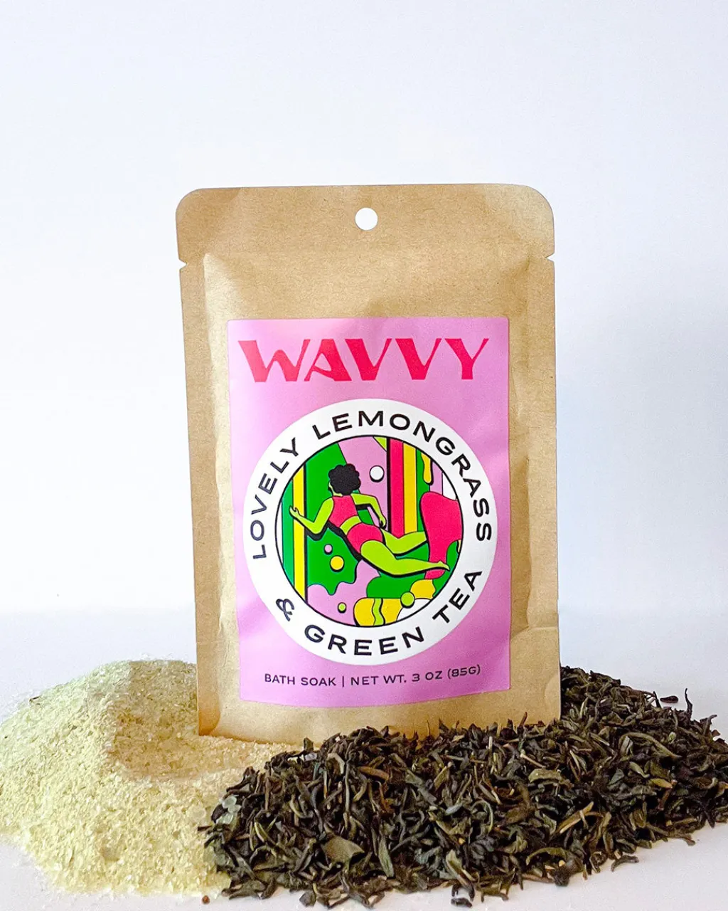 Wavvy Single Pack Lovely Lemongrass & Green Tea New