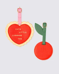 ban.do Luggage Tag Set - Heart and Cherry Discount