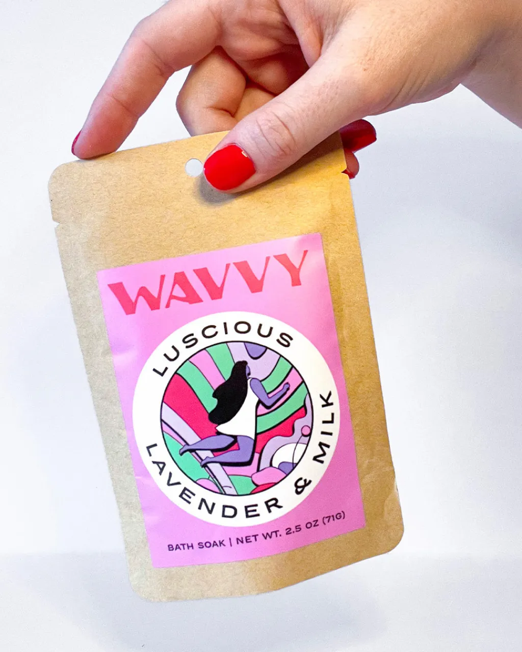 Wavvy Single Pack Luscious Lavender & Milk Hot