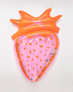 Sunnylife Luxe Lie-On Float - Strawberry New