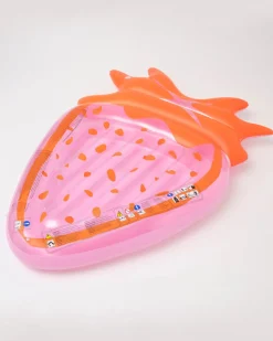 Sunnylife Luxe Lie-On Float - Strawberry New