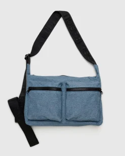 Baggu Medium Cargo Crossbody - Digital Denim