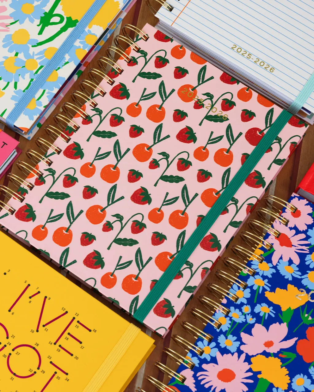 ban.do Medium 17-Month Academic Planner - Cherries & Strawberries Sale