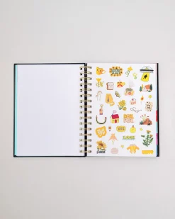 ban.do Medium 12-Month Annual Planner - Green Plaid Online