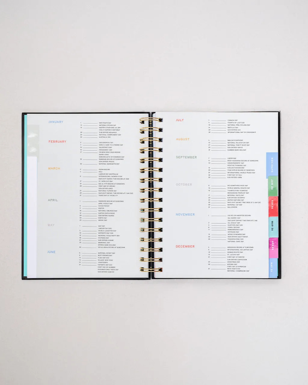 ban.do Medium 12-Month Annual Planner - A Joy to Be Around Outlet