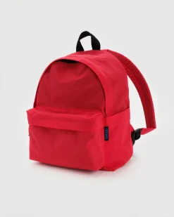 Baggu Medium Nylon Backpack - Candy Apple New