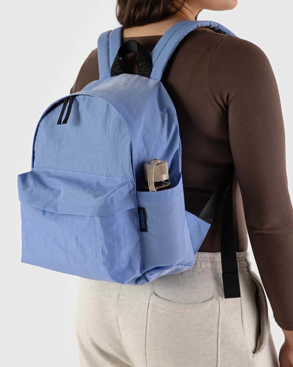 Baggu Medium Nylon Backpack - Cornflower Sale