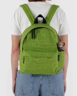Baggu Medium Nylon Backpack - Green Juice Sale