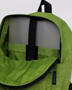 Baggu Medium Nylon Backpack - Green Juice Sale