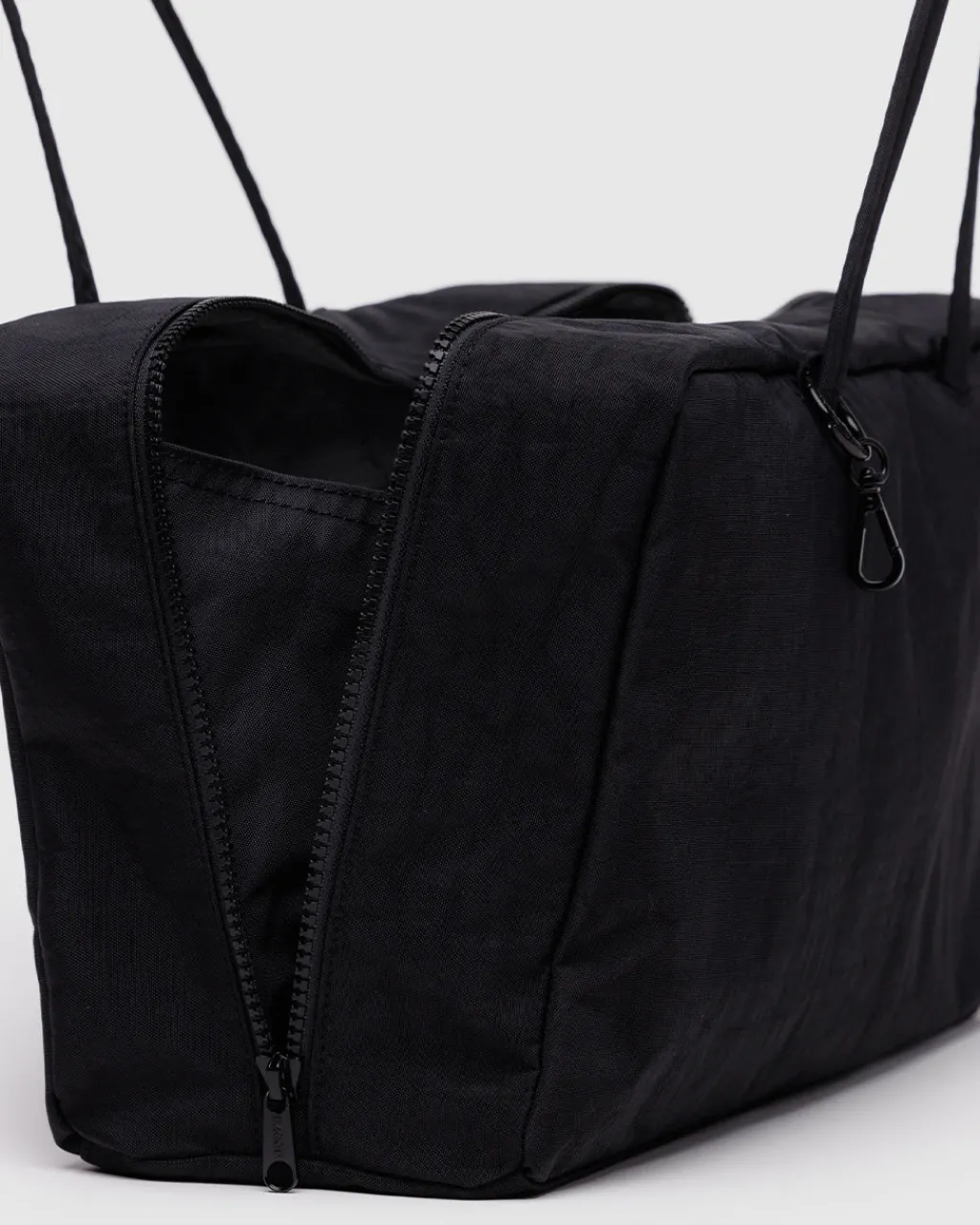 Baggu Medium Nylon Bowler Bag - Black Hot