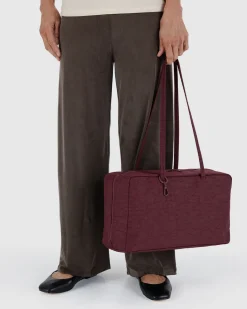 Baggu Medium Nylon Bowler Bag - Mahogany Online