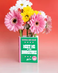 ban.do Meet Me At The Bookstore Vase New