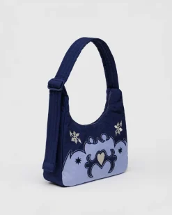 Baggu Mini Nylon Shoulder Bag - Western Appliqué Online