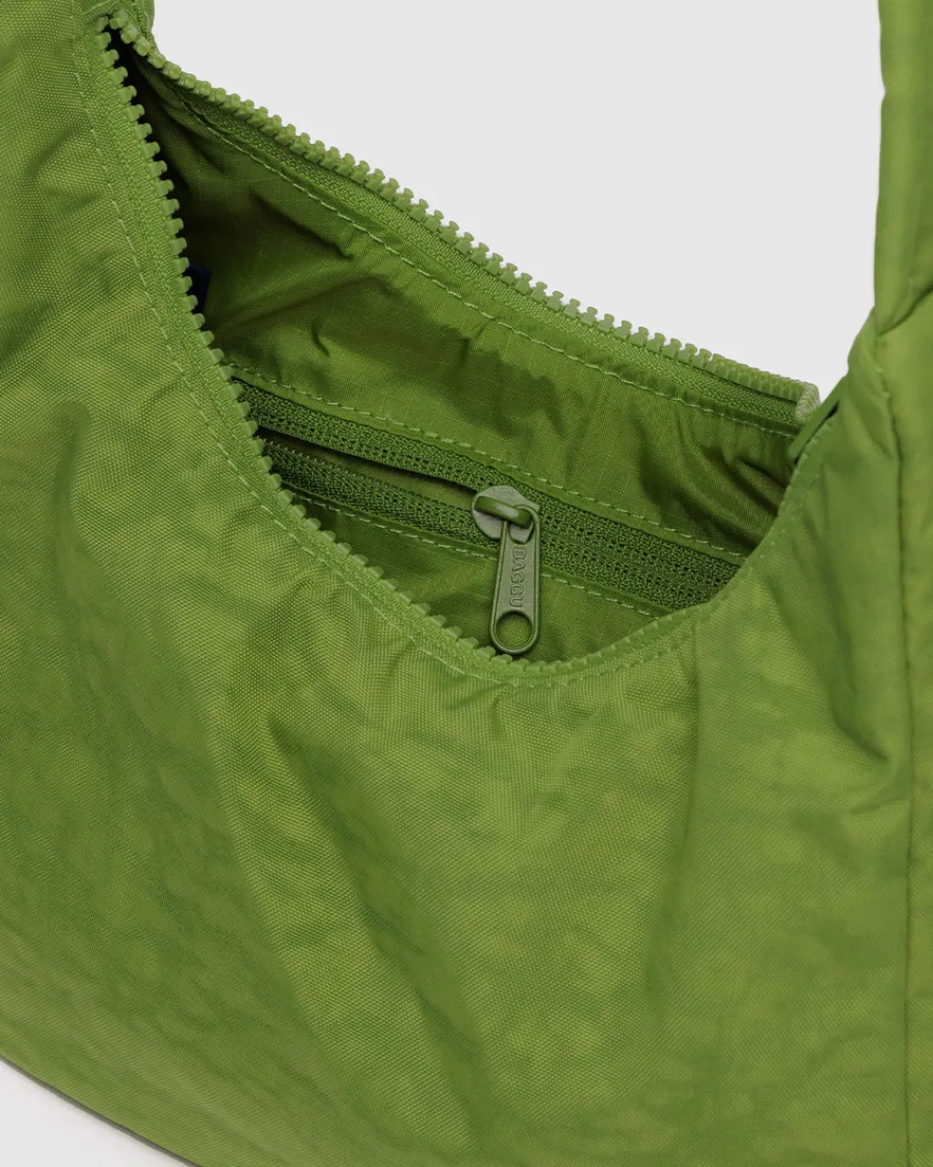 Baggu Mini Nylon Shoulder Bag - Green Juice New