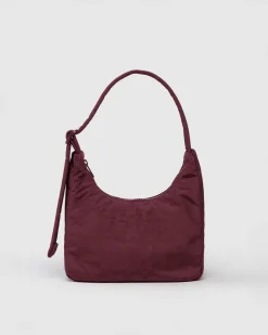 Baggu Mini Nylon Shoulder Bag - Mahogany Sale