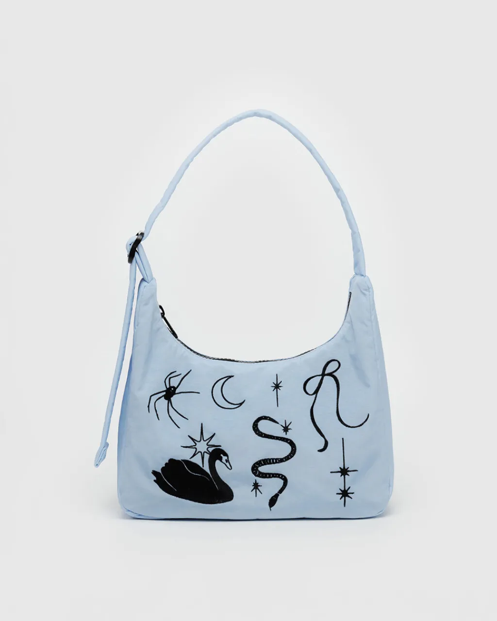 Baggu Mini Nylon Shoulder Bag - Embroidered Ballet Icons Sale