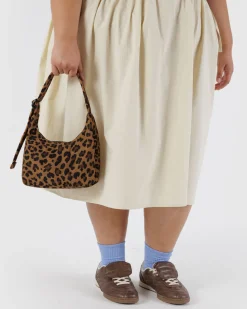 Baggu Mini Nylon Shoulder Bag - Leopard Best