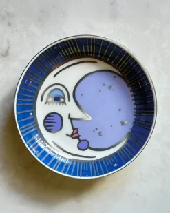 Idlewild Co. Porcelain Trinket Dish Moon New