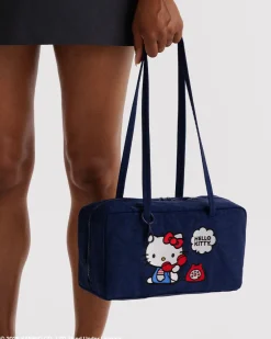 Baggu Nylon Bowler Bag - Embroidered Hello Kitty Phone Outlet