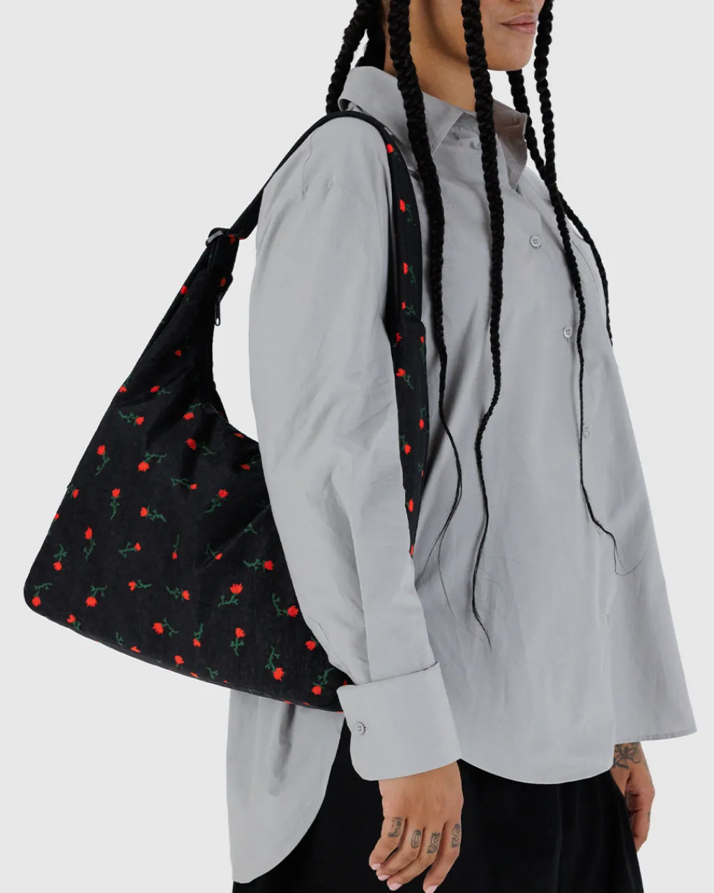 Baggu Nylon Shoulder Bag - Painted Wildflower Online