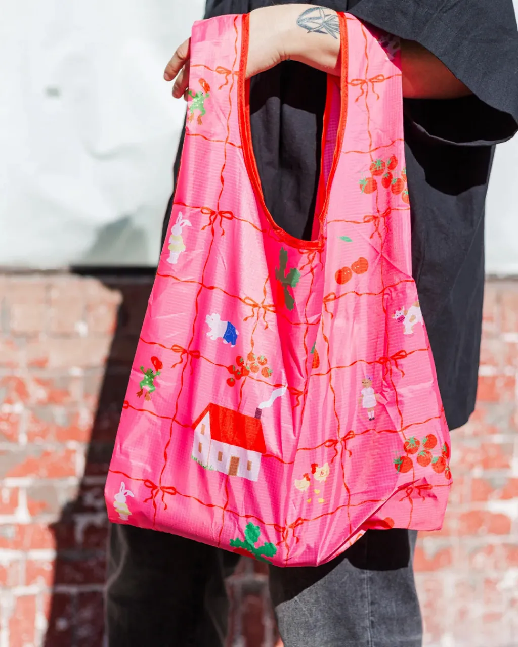 Nettle Studios Nylon Tote - Cottage Core Online