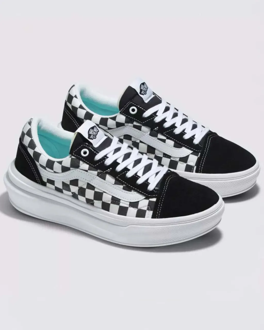 Vans Old Skool Overt Sneaker - Black Checkerboard Online