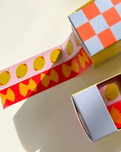 Mel Andrel Olive & Pasta Washi Tape - Set of 2 Outlet
