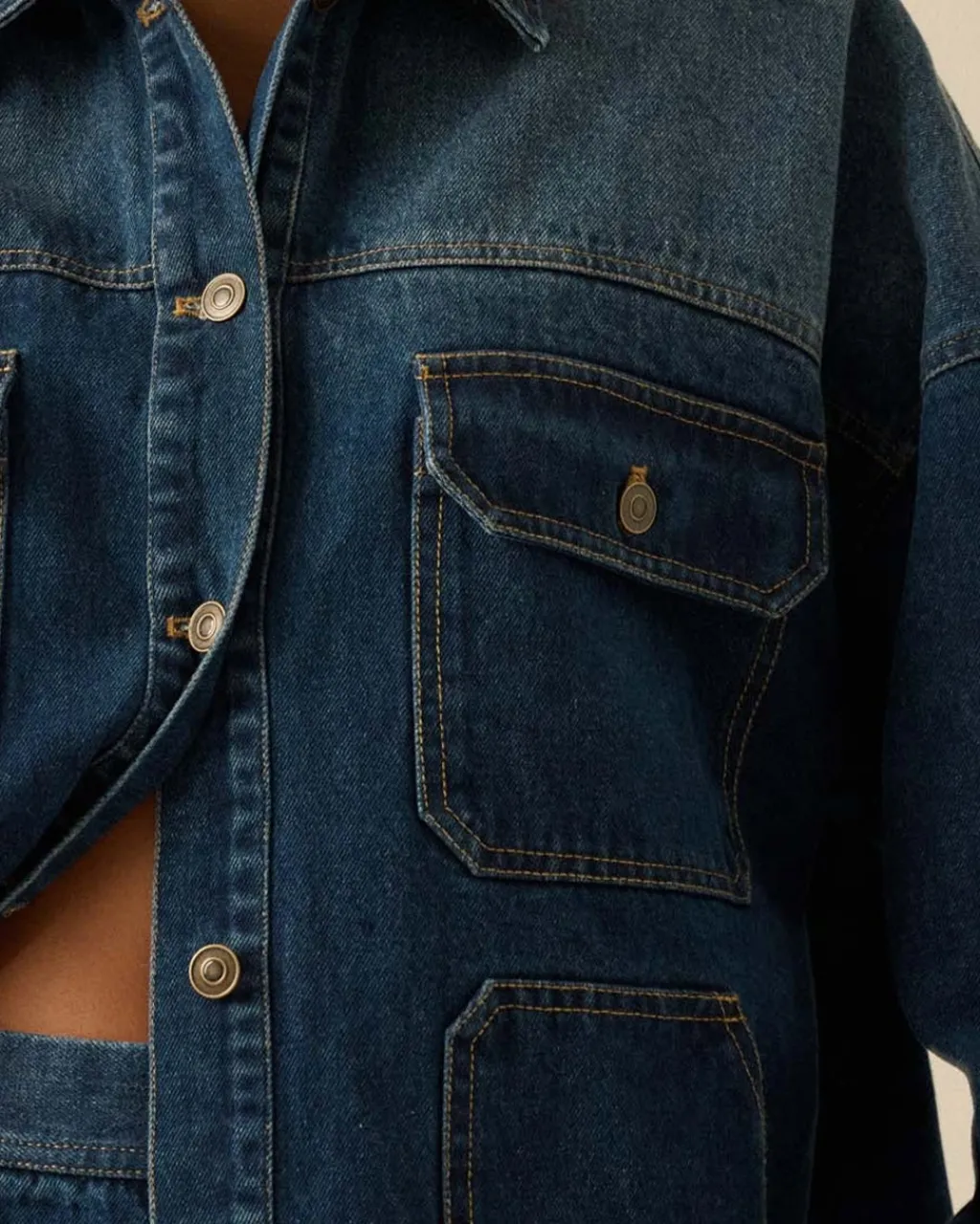 Promesa Ombre Denim Pocket Jacket Best