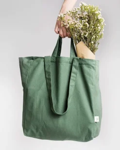 OMOM Organic Cotton Tote Bag - Green Discount