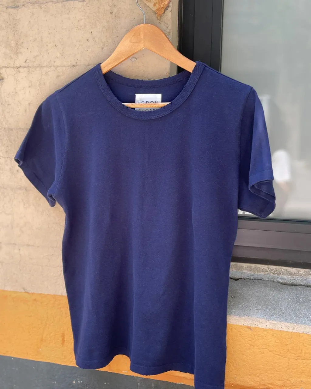 Le Bon Shoppe Organic Cotton Vintage Boy Tee - Navy
