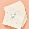 One & Only Paper Out of Office Cocktail Paper Napkin - Set of 20 Clearance