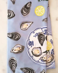 Idlewild Co. Tea Towel Oysters Best