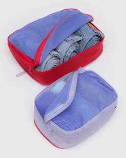 Baggu Packing Cube Set - Mesh Berry Mix Discount