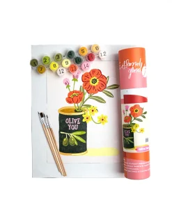 Pink Picasso Kits Paint By Numbers - Olive You Discount